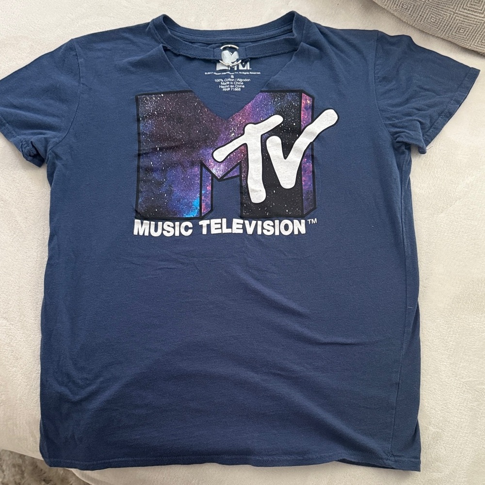 MTV tee, ladies small